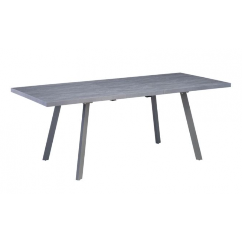 WOF Picasso Dark Rhine 1.6M Extending Dining Table (Straight Leg)